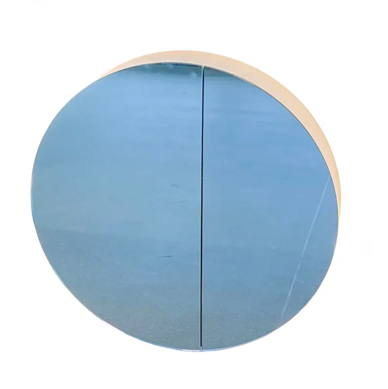 Badnor Leon RUNDT SPEILSKAP (80cm) m/ LED- belysning - hvit