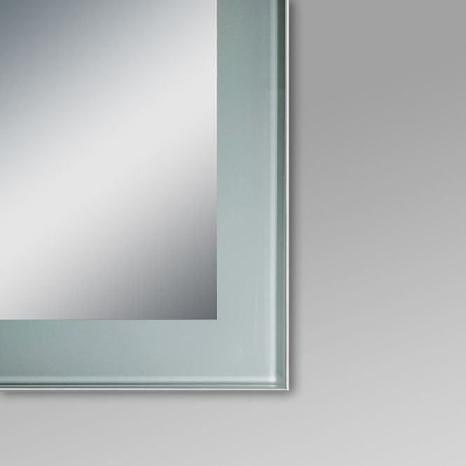 Hovedbilde Badnor Line baderomsspeil (100x60cm) med LED-belysning