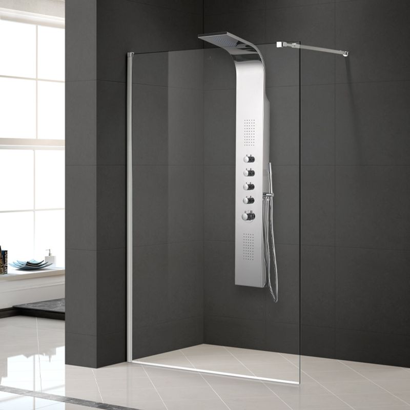 Badnor Perfect Rain dusjpanel m/ termostatbatteri KROM