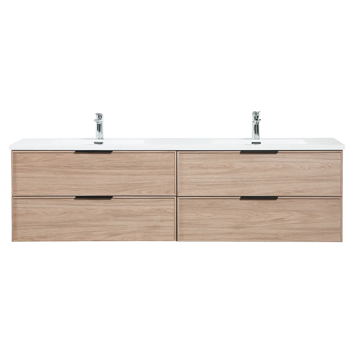 Badnor Melissa 180cm mbl.pk (97740) Sienna speil m/lys