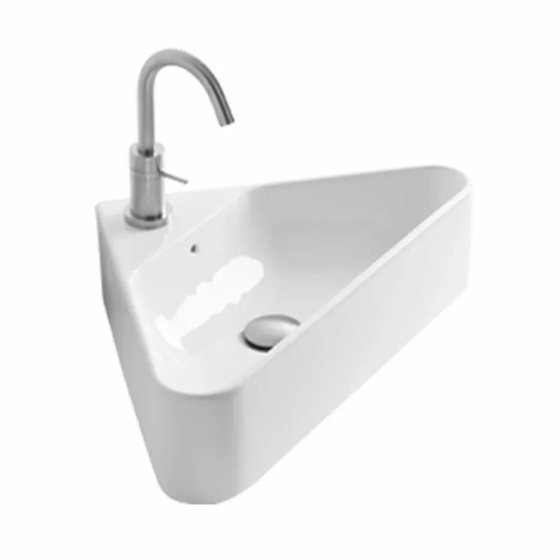 Lavabo Axa Corner porselensvask for veggmontering (hjørne)