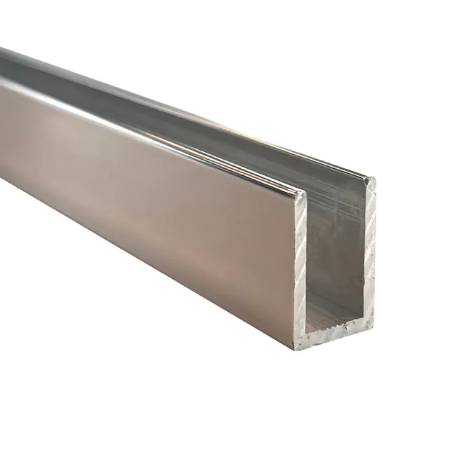 Hovedbilde Bunnprofil (alu.) for Badnor Sterling straight dusjvegg (1100mm)