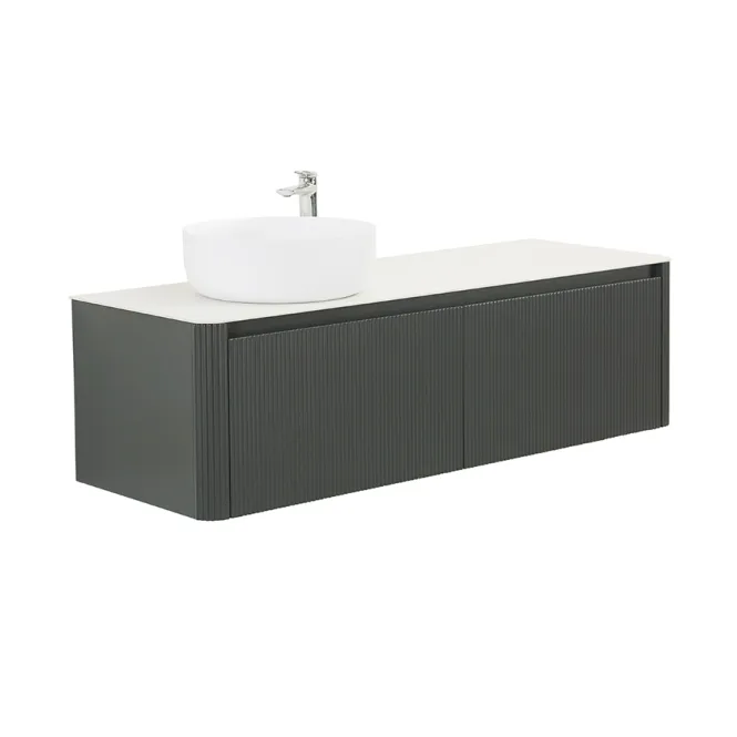 Hovedbilde Badnor Mabelle 140cm servantskap m/silkestein topplate (VENSTRE) 
