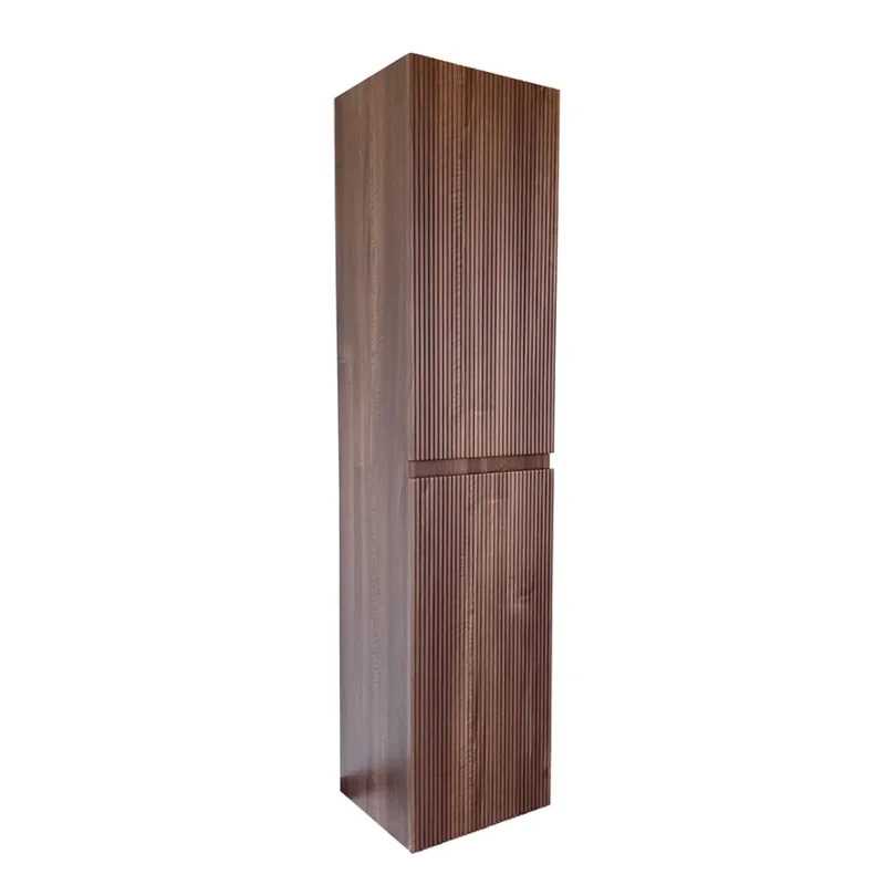 Badnor Maiken 120+40cm mbl.pk (9616) Linnie speilskap m/lys