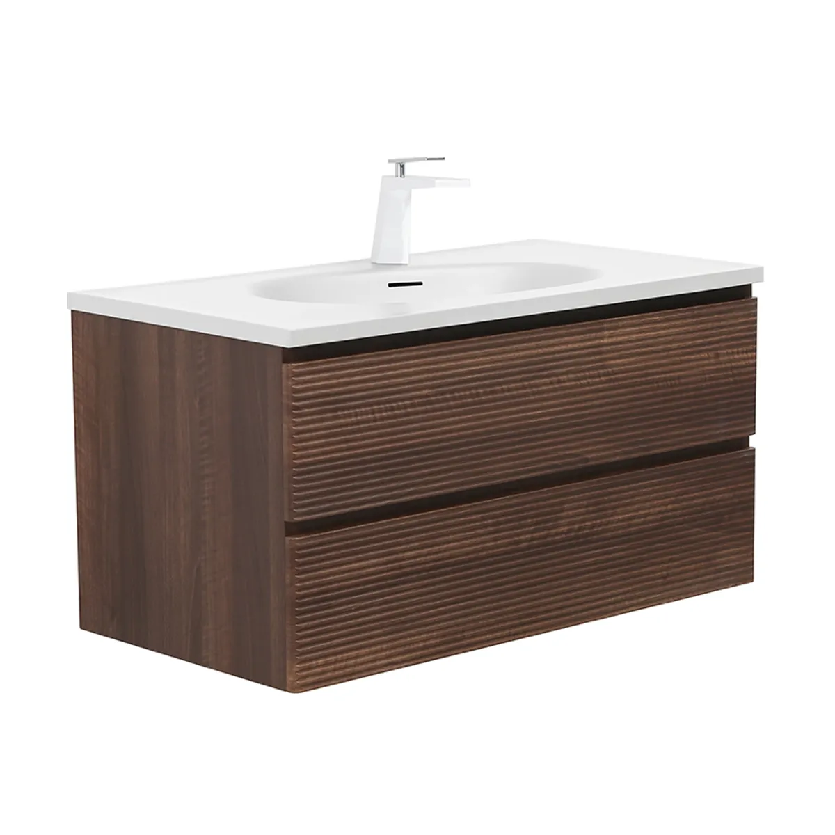 Badnor Maiken 100+40cm mbl.pk (9516) Sissel speil m/ dimbart lys