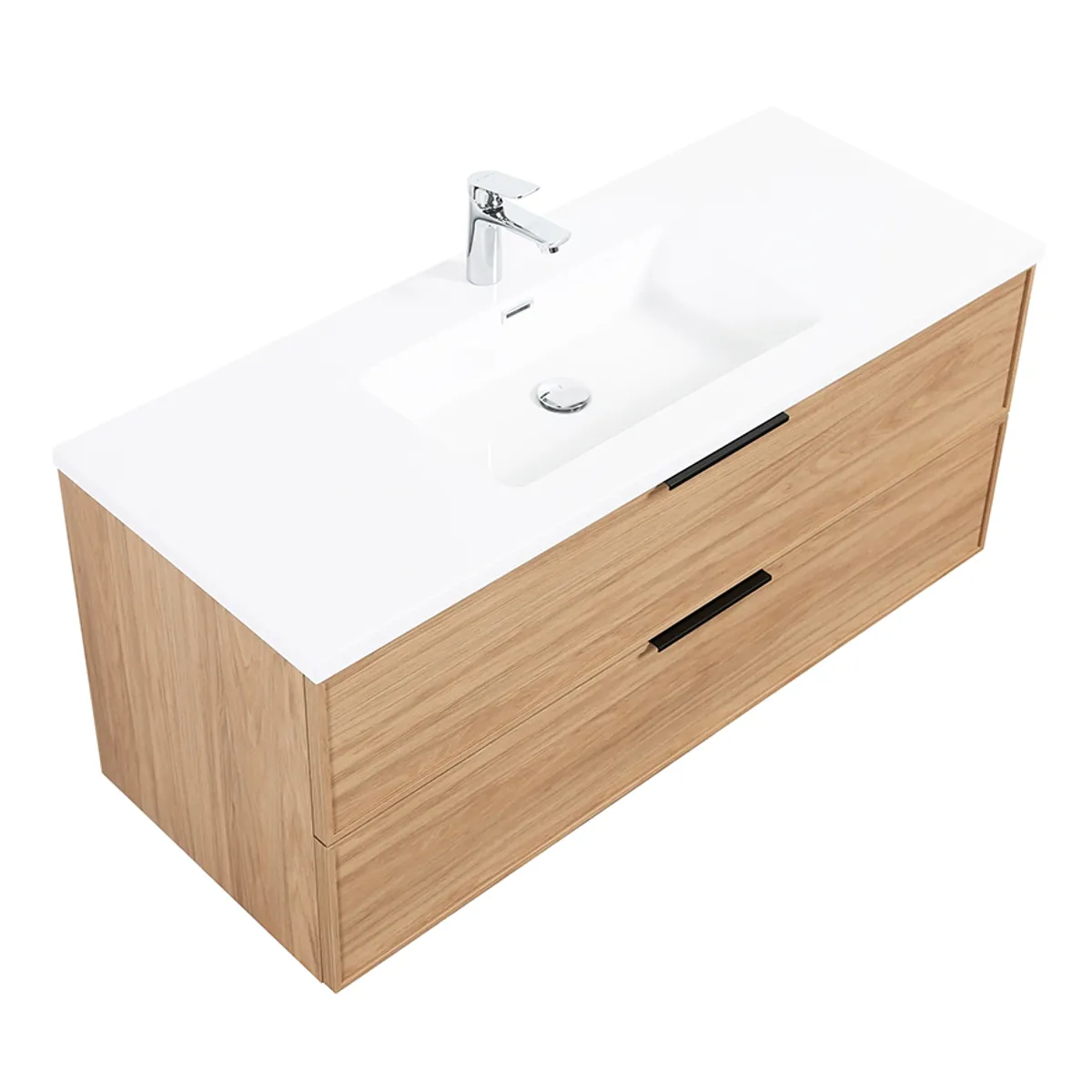 Badnor Melissa 120+40cm mbl.pk m/enkel servant (97431) Lucy speil m/lys