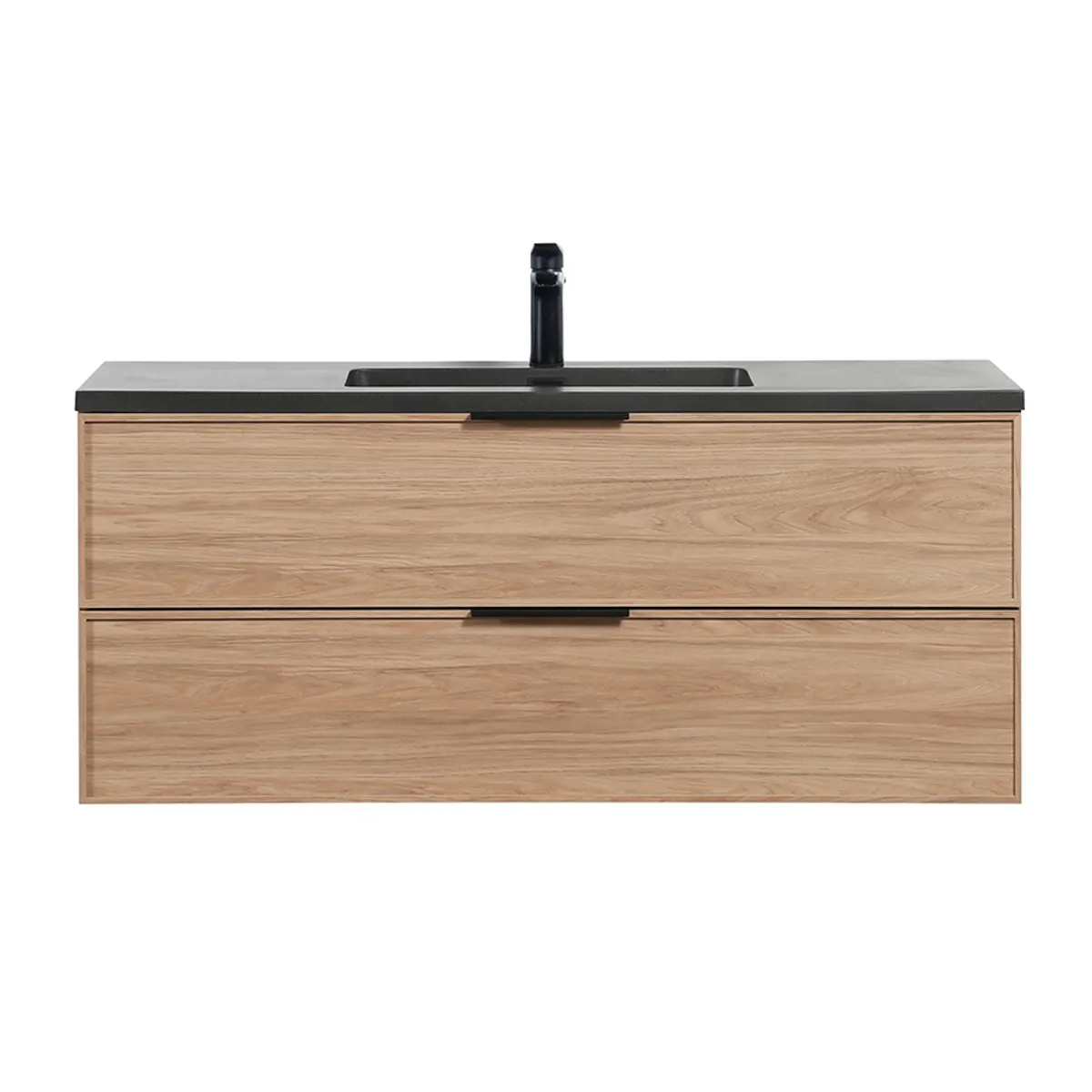 Badnor Melissa 120cm mbl.pk m/enkel servant (98410) Sienna speil m/lys