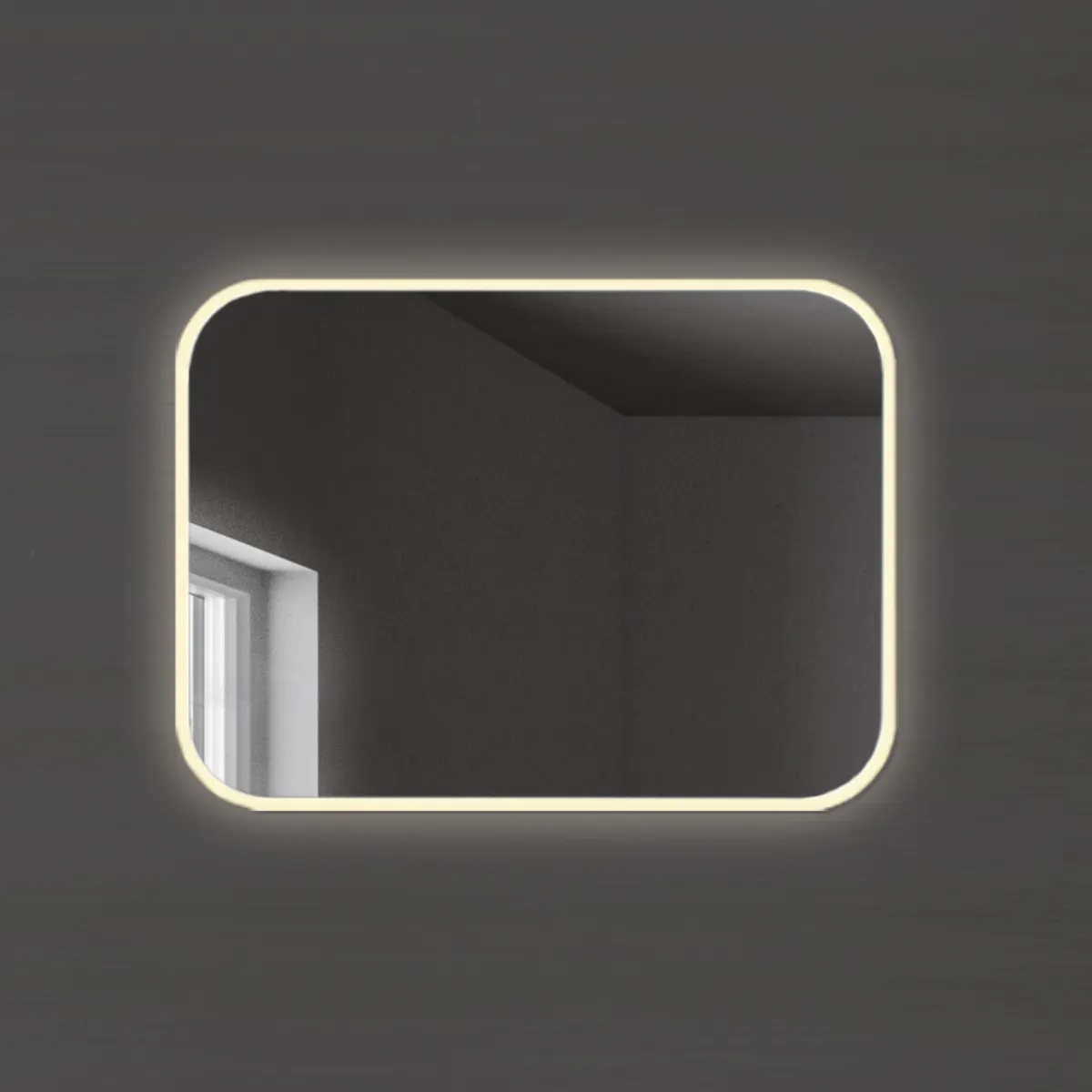 Badnor Maiken 80+40cm mbl.pk. (94110) Linnea speil m/lys