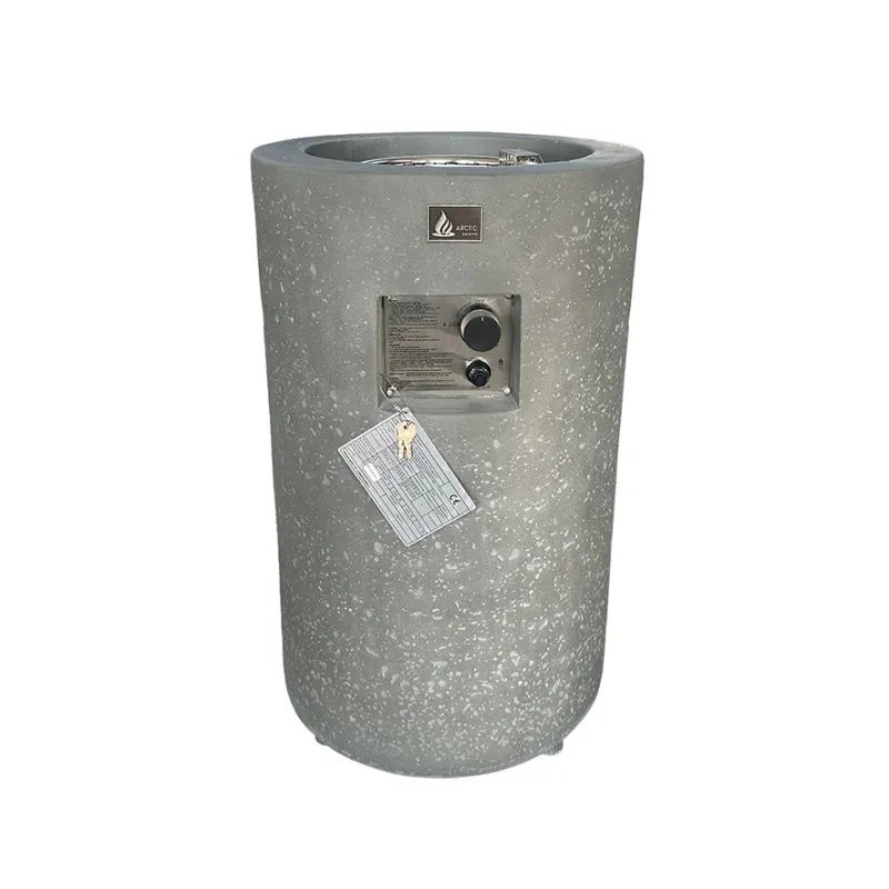 Arctic A-351 gassdrevet peisbord, CONCRETE GREY