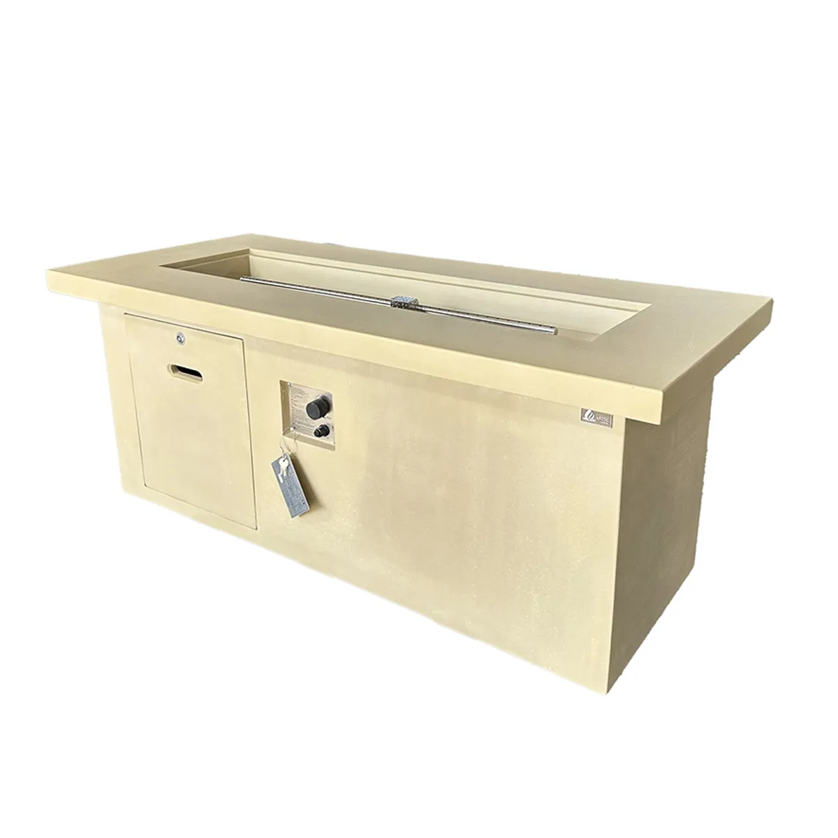 Arctic A-702 gassdrevet peisbord, ANTIQUE BEIGE