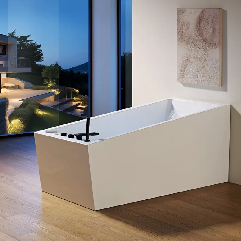 Badnor Isabella designbadekar m/luft-vann-massasje 180x85cm