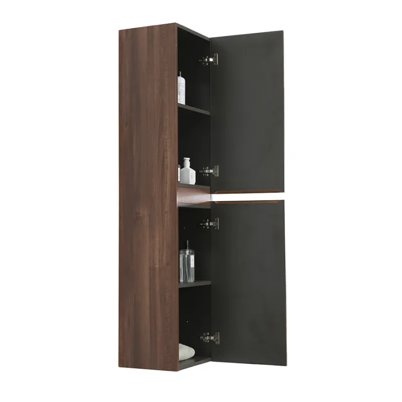 Badnor Maiken 100+40cm mbl.pk (9519) Leon speilskap m/lys