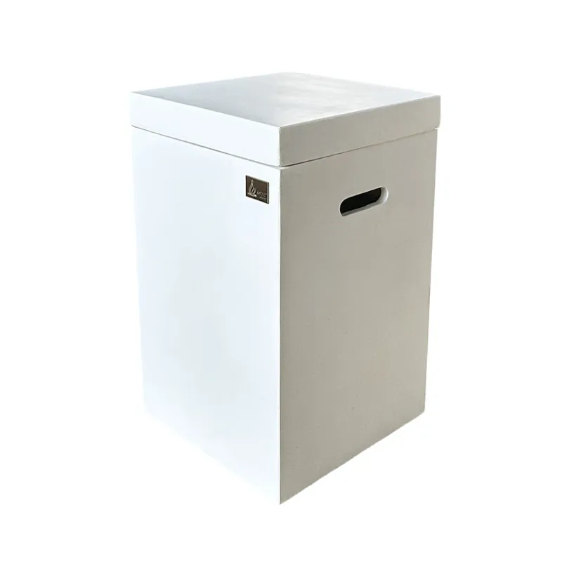 Arctic gasscover, firkantet for 10/ 11kg flaske, ANTIQUE WHITE
