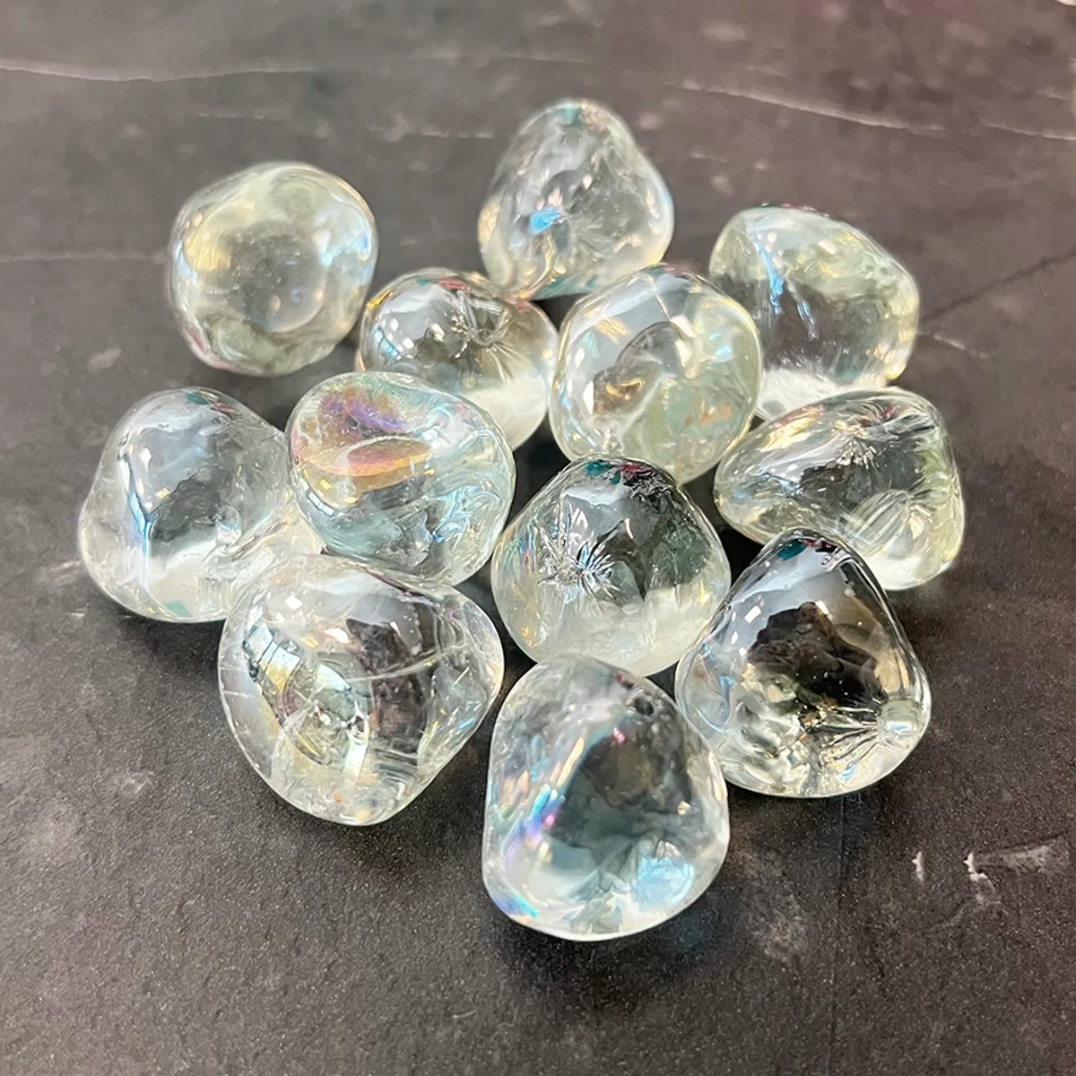 Arctic klart dekorglass til bålområde (4kg)