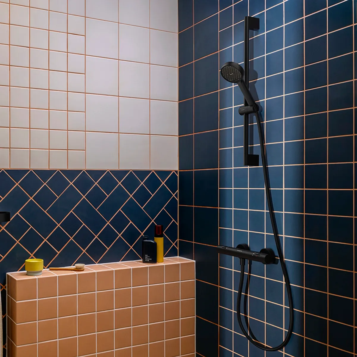 HansGrohe Activera Select S 95 dusjsett - MATT SORT