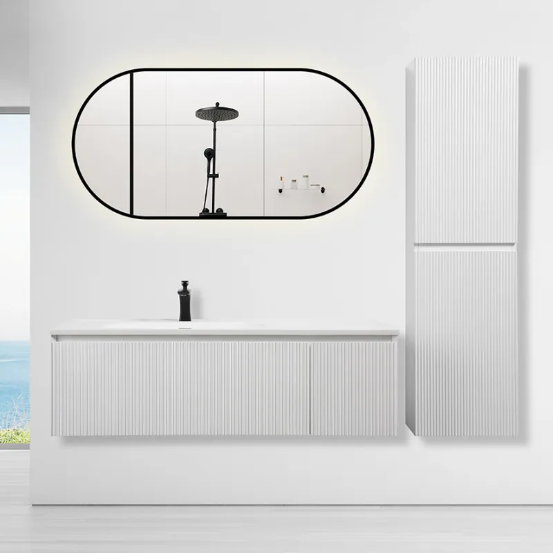 Badnor Merethe 120+40cm møbelpk (7217) Sienna ovalt speil