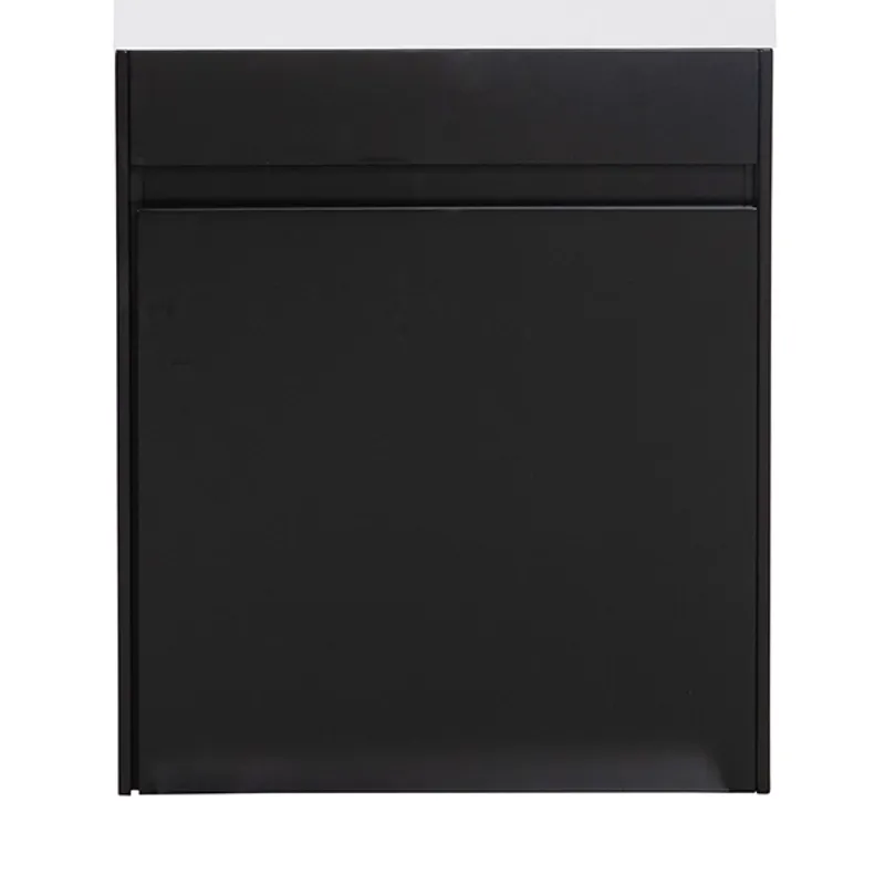 Badnor Milla MATT SORT servantskap - 46 cm