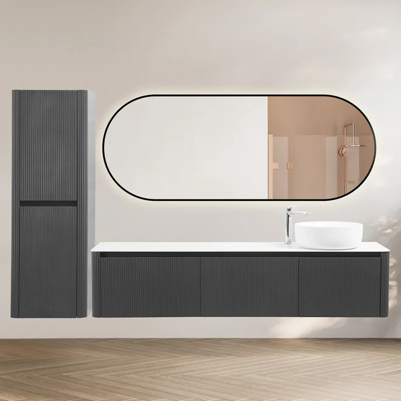 Badnor Mabelle 180+40cm (HØYRE) mbl.pk (9913) Sienna speil