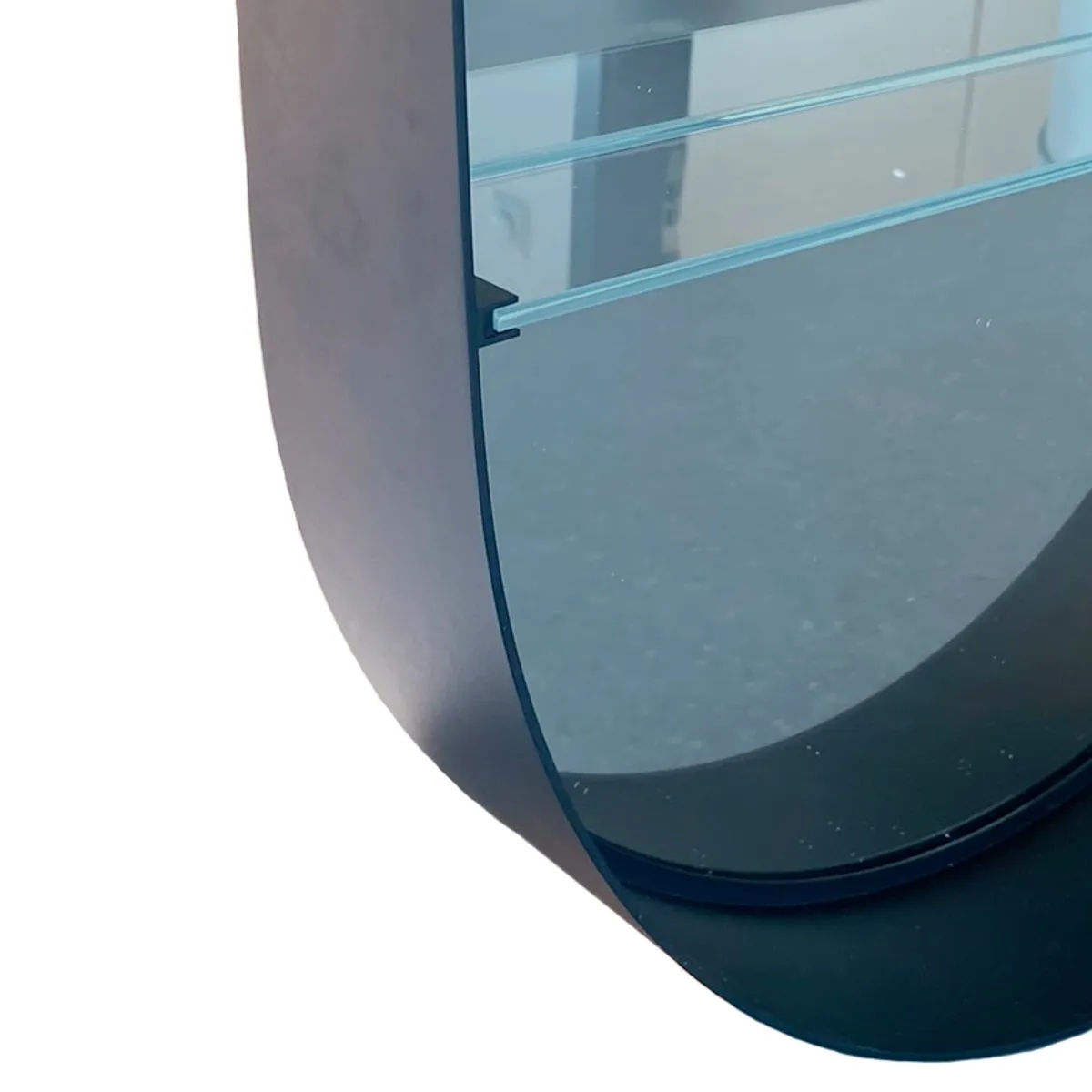 Badnor Melissa 60+40cm mbl.pk (98121) Sandra speil m/glasshylle og lys