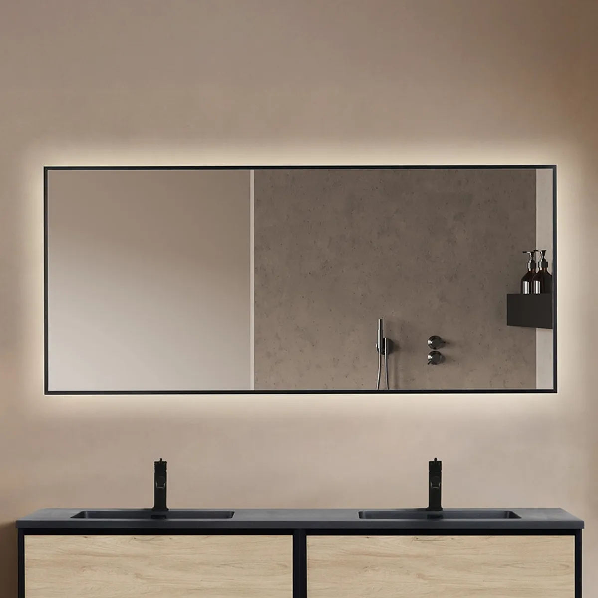 Badnor Marikken 180cm mbl.pk. (2531) Saga speil