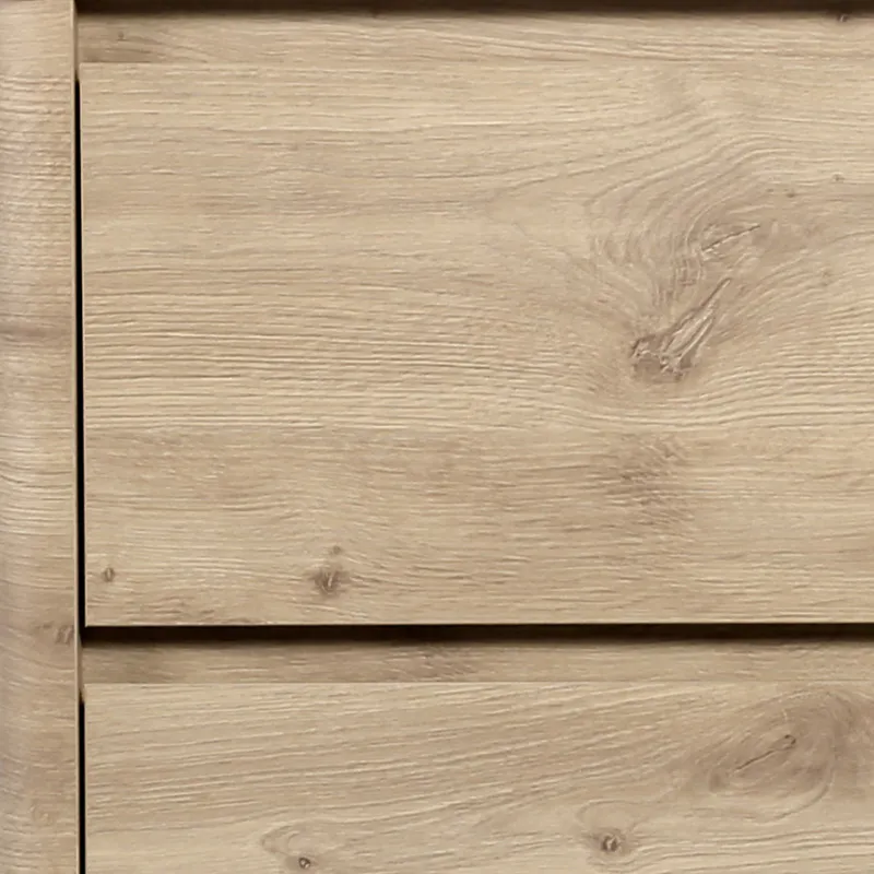 Badnor Marlén 80cm servantskap i NORDIC OAK m/MATT HVIT servant