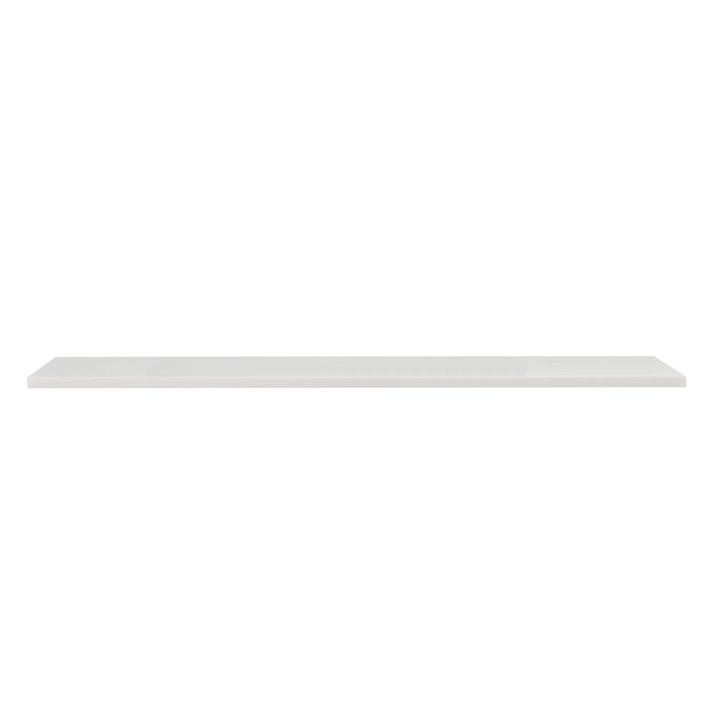 Badnor Benkeplate 150cm, MATT HVIT