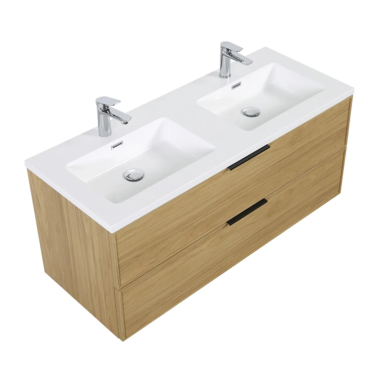 Badnor Melissa 120cm servantskap m/dobbel HVIT servant