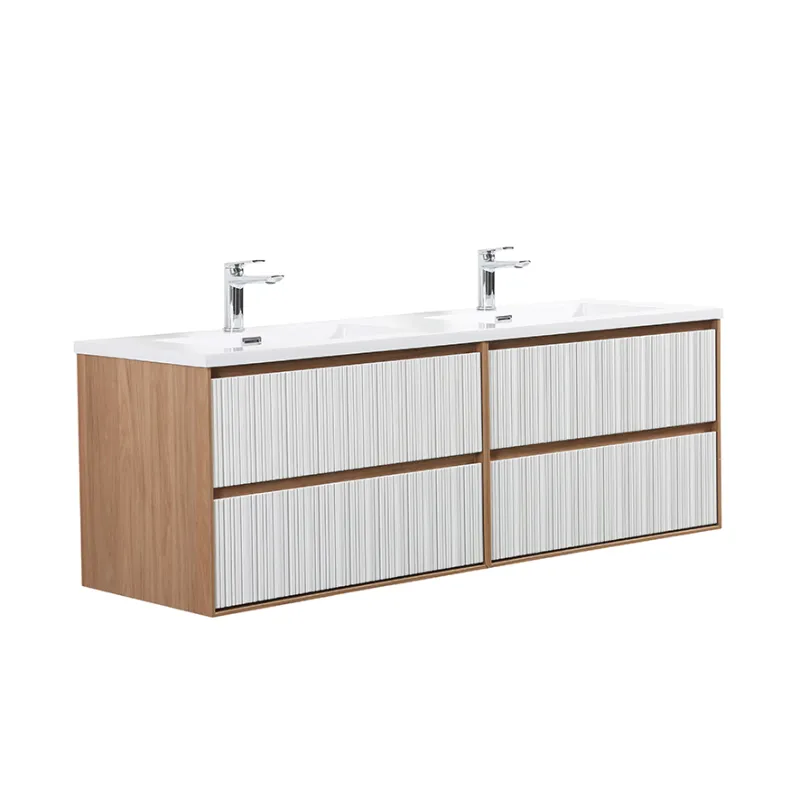 Badnor Marikken 150cm mbl.pk. (2411) Lilly speilskap