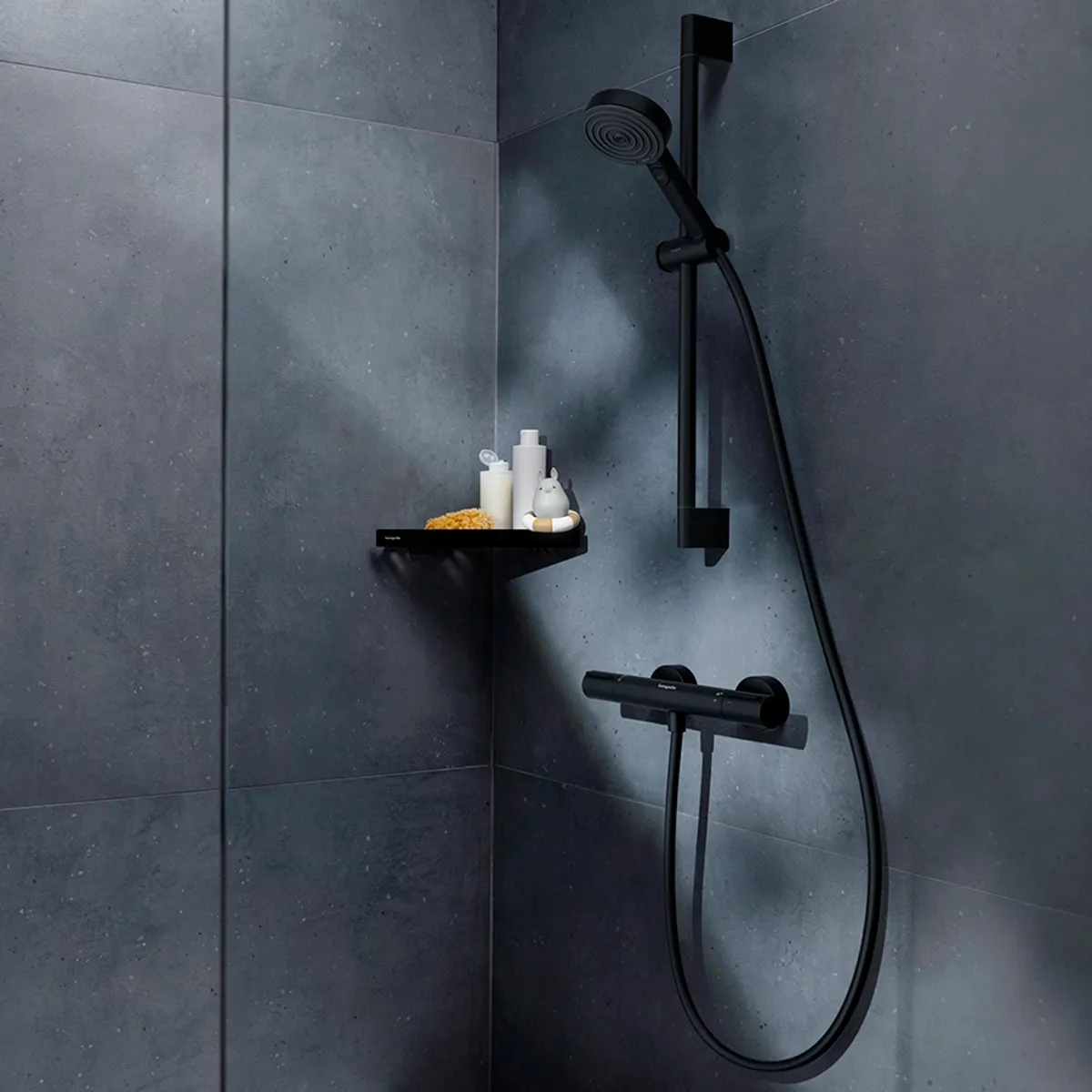 Hansgrohe Ecostat Element dusjtermostat - MATT SORT