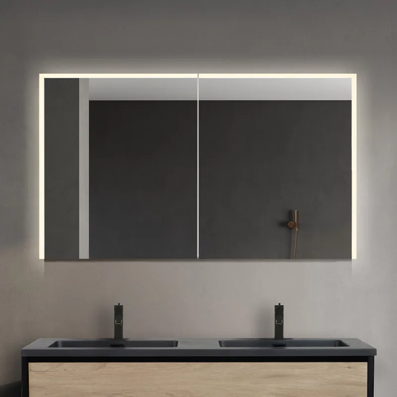 Badnor Marikken 120cm mbl.pk. (2331) Linnie speilskap