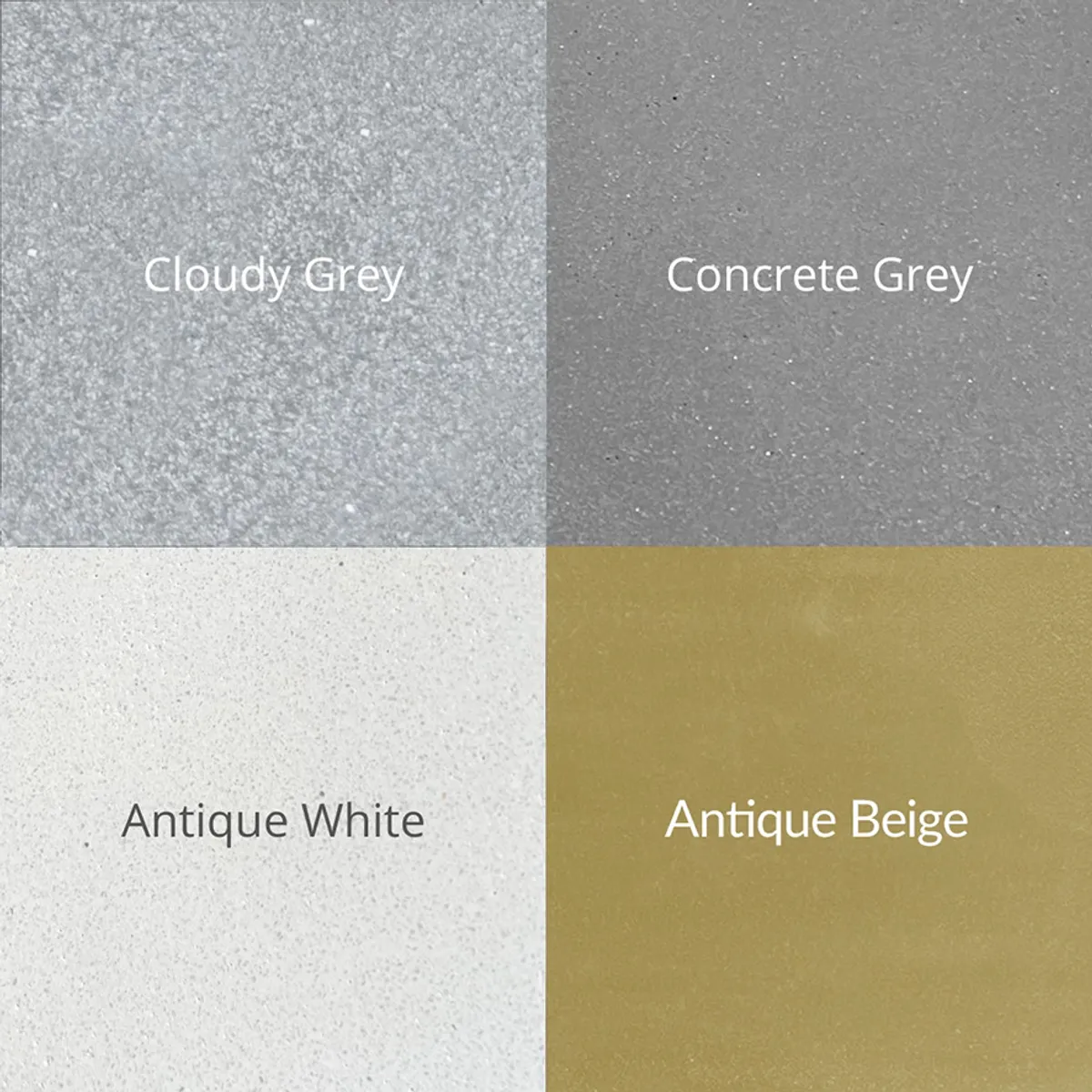 B-VARE: Arctic A-602 gassdrevet peisbord, CONCRETE GREY