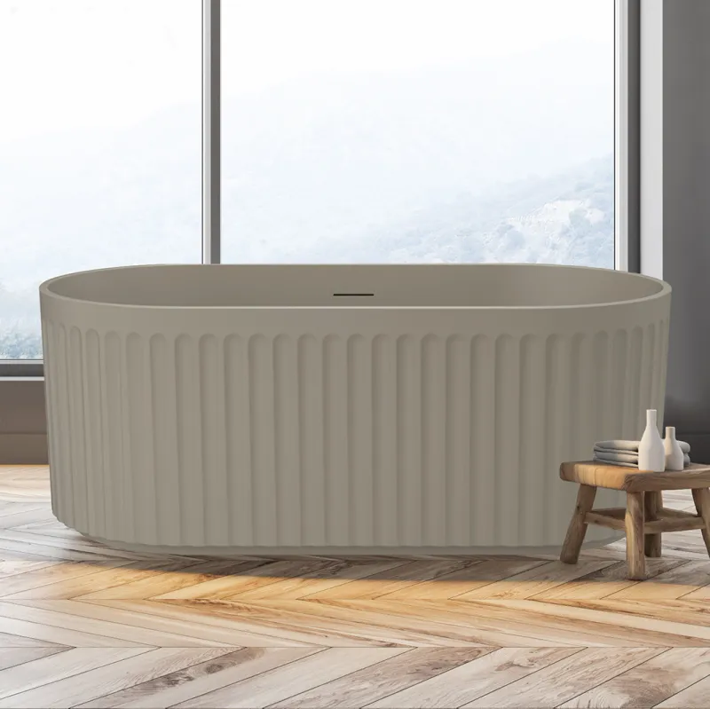 Badnor Orient Arezzo - matt SKUMRINGSGRÅ - badekar 170cm