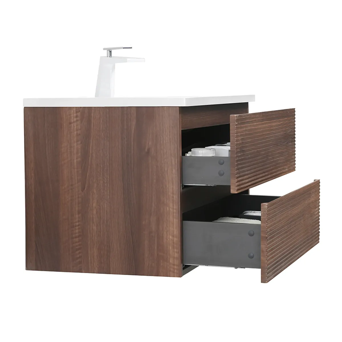 Badnor Maiken 80+40cm mbl.pk (9416) Lotte speil m/lys