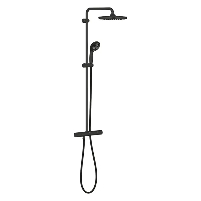 Hovedbilde Grohe Vitalio Start System 250 Flex takdusjsystem - matt sort