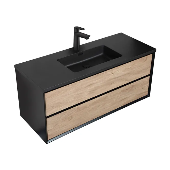 Hovedbilde Badnor Martine 120+40cm enkel servant (6413) Linnie speilskap
