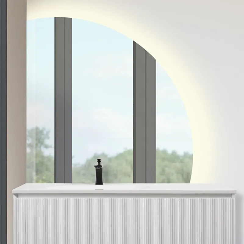 Badnor Melanie SORT 120cm - dobbel sort servant (0308) Sara speil