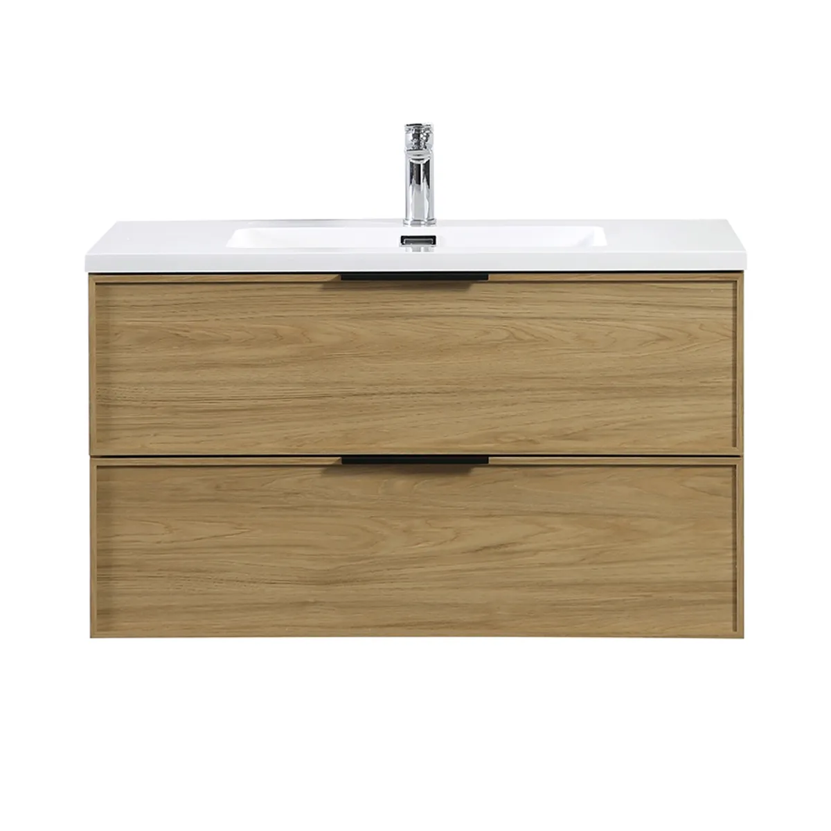 Badnor Melissa 90cm mbl.pk (97340) Leon speilskap m/lys