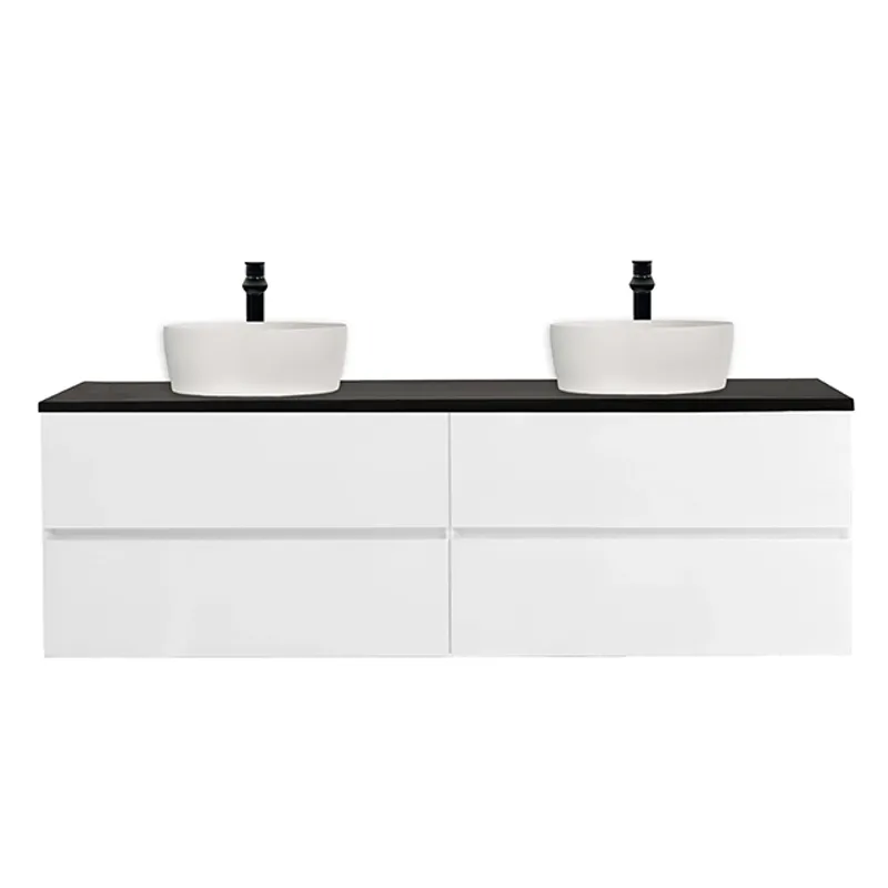 Badnor Benkeplate 180cm, MATT SORT
