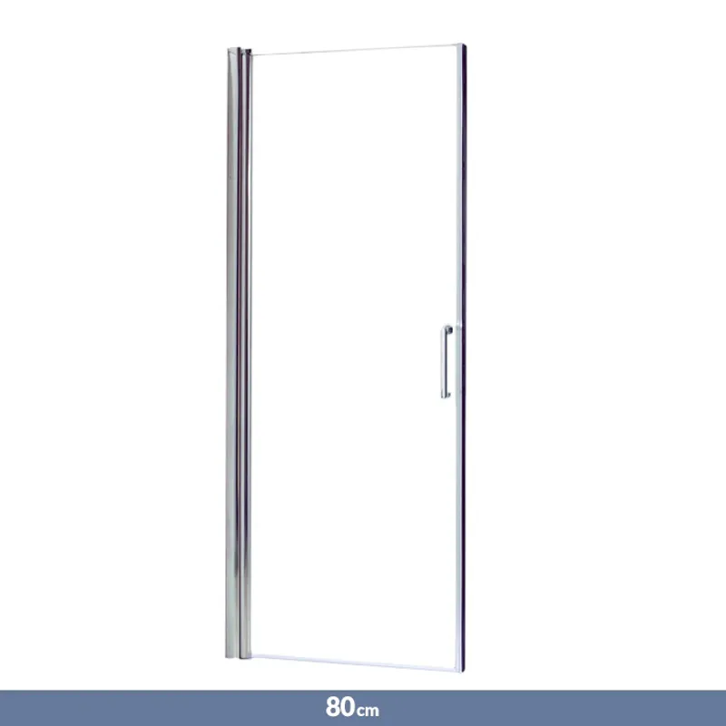 Imber dusjdør rett 80cm, krom