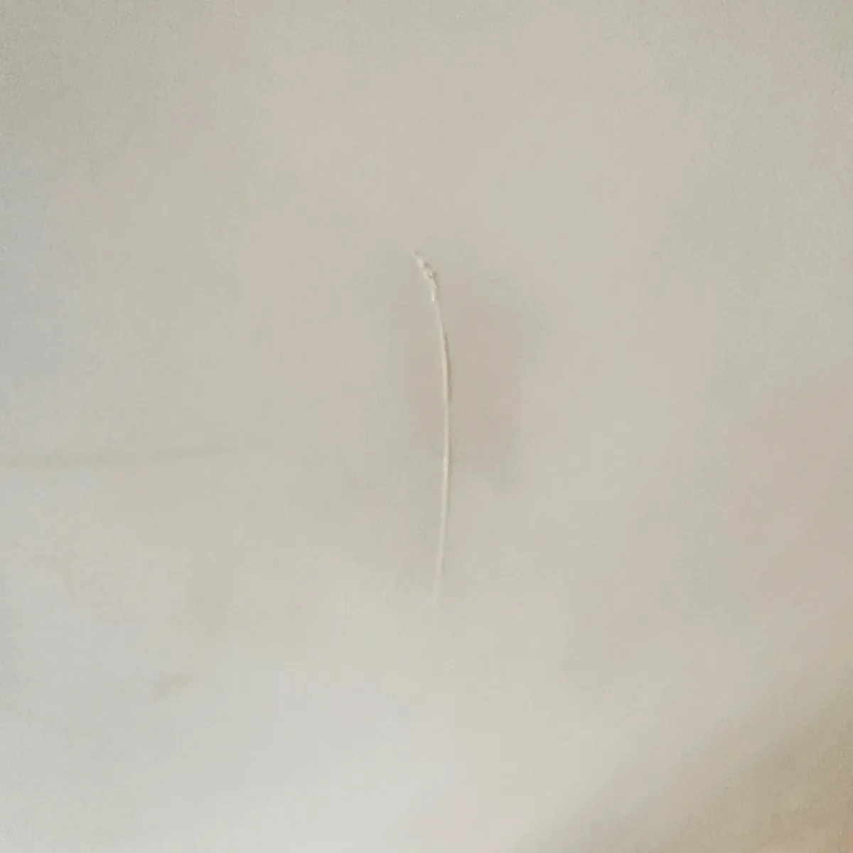 B-VARE: Badnor Allesandra badekar - MATT HVIT m/sort blandebatt. - 169cm